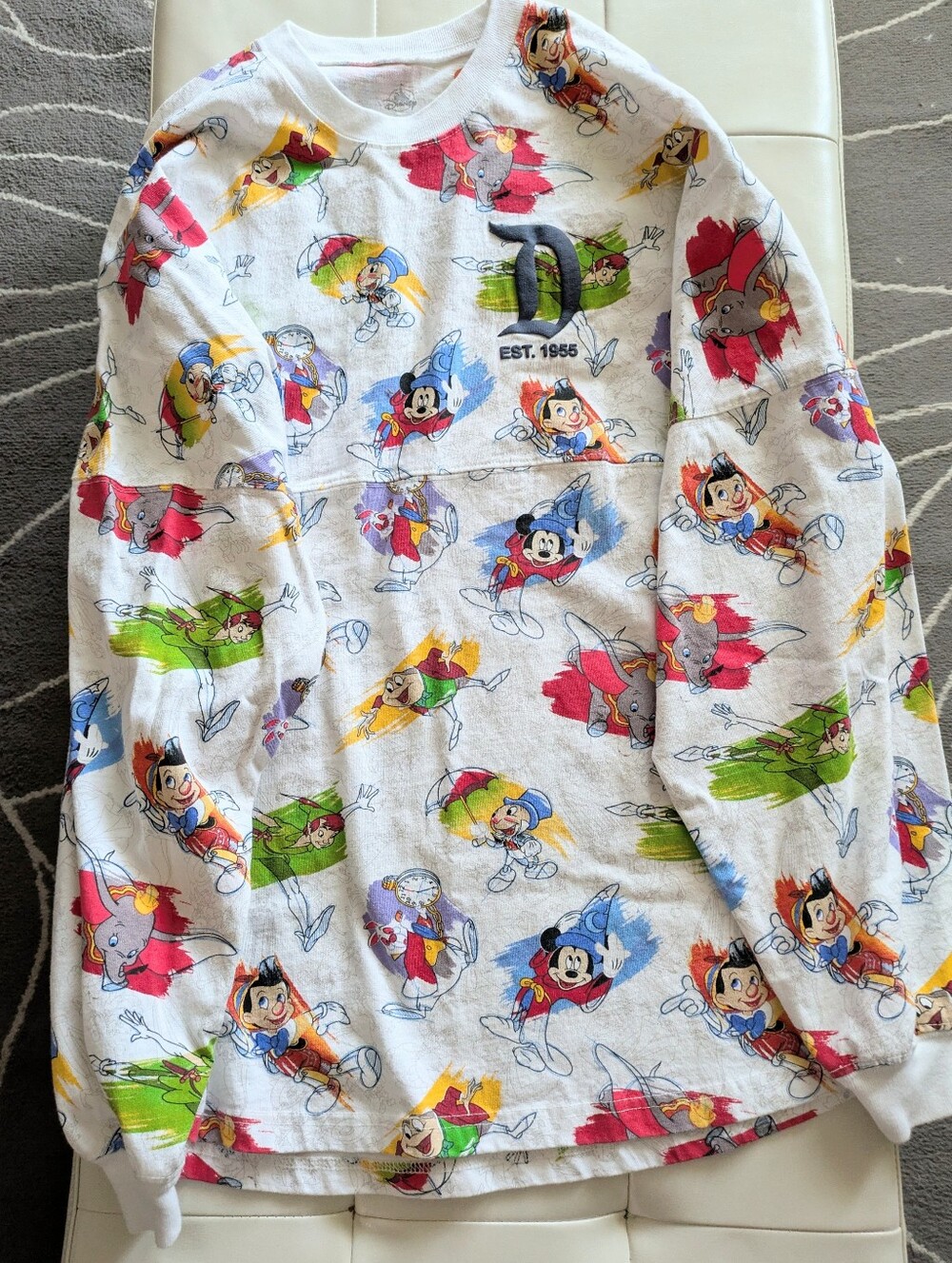 Disney Parks Ink And Paint Spirit Jersey Featuring Classic Animated Characters - Picture 4 of 15